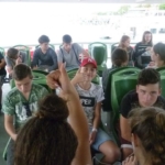 sichtlich Spass machte