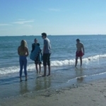 bei 19,4 Grad liess es sich noch gut baden