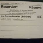 Das war Venedig 2015 bis zum nächsten Jahr, wenn es wieder heisst: reserviert für Konfirmandenfahrt