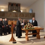 Dekan Peter Leuenberger nimmt