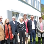 Die Kirchenpflege von Langenbruck mit neuer Präsiedentin in der Mitte und dem bisherigen Präsidenten ganz links